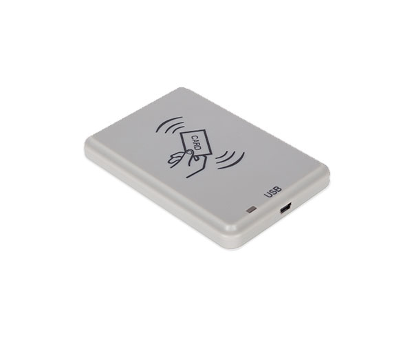 Desktop mit berührungslosem IC-Kartenleser-Schreiber des berührungslosen USB HF RFID-Lesers