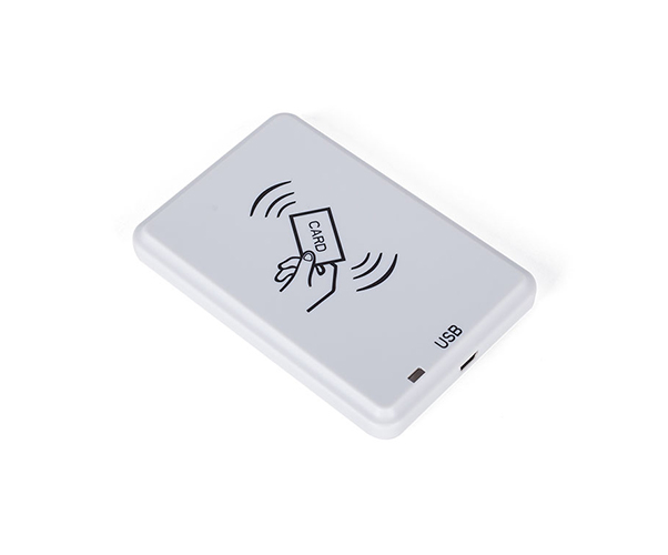 Le lecteur RFID USB haute fréquence blanc pour les étiquettes RFID passives prend en charge l'algori