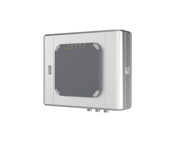 Scanner per carrelli elevatori per lettori di tag RFID con comunicazione Wi-Fi RS485 Ethernet industriale a batteria e interfaccia SMA